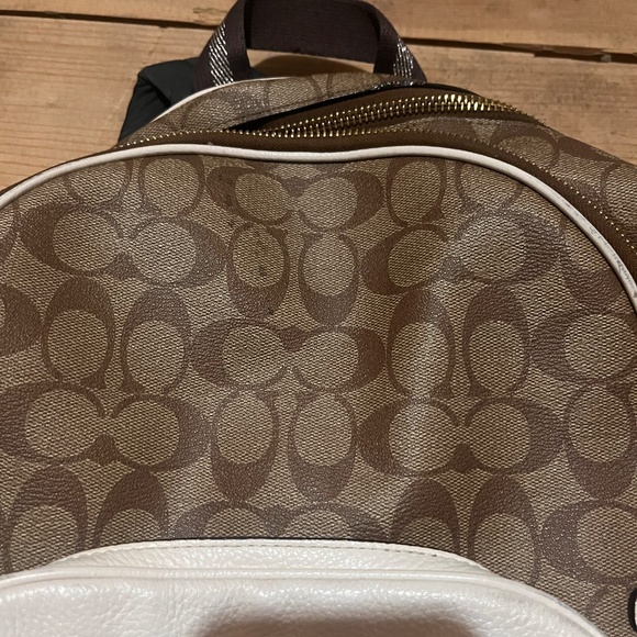 COACH Court Backpack In Signature Canvas - Picture 8 of 10